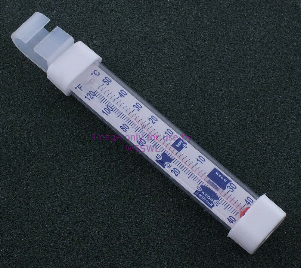 Economy Refrigerator Freezer Slim Line Tube Thermometer only 4-7/8" long NEW - Dave's Hobby Shop by W5SWL