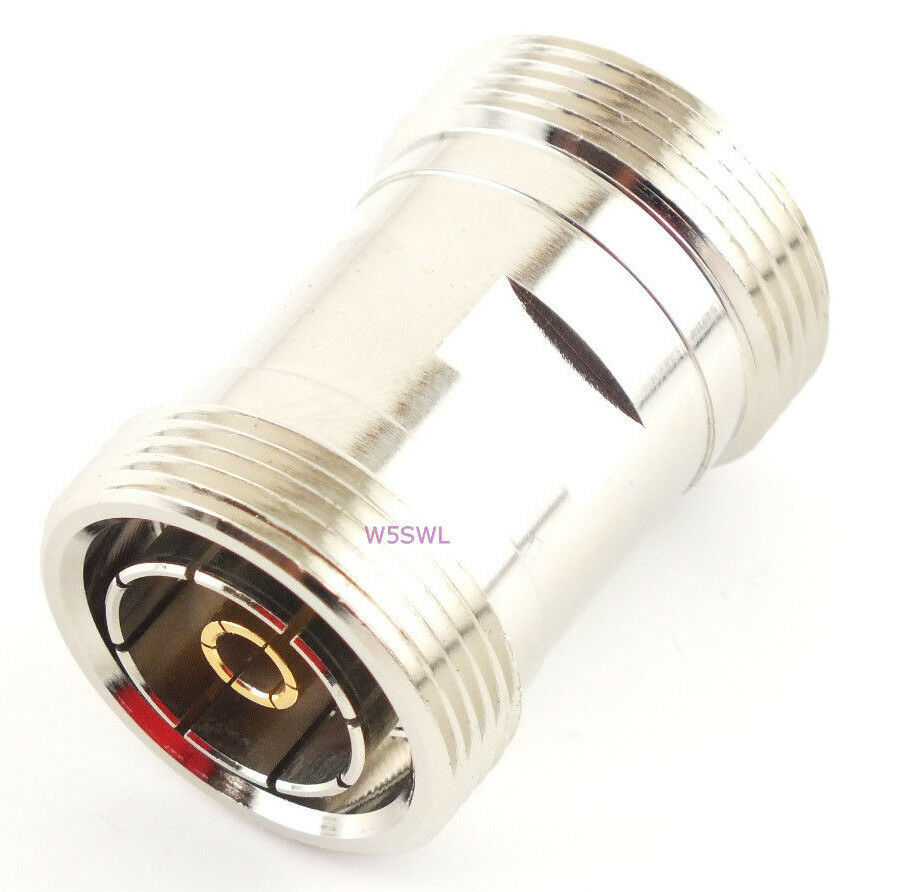 W5SWL 7/16 DIN Female to 7/16 DIN Female Connector Adapter Barrel - Dave's Hobby Shop by W5SWL