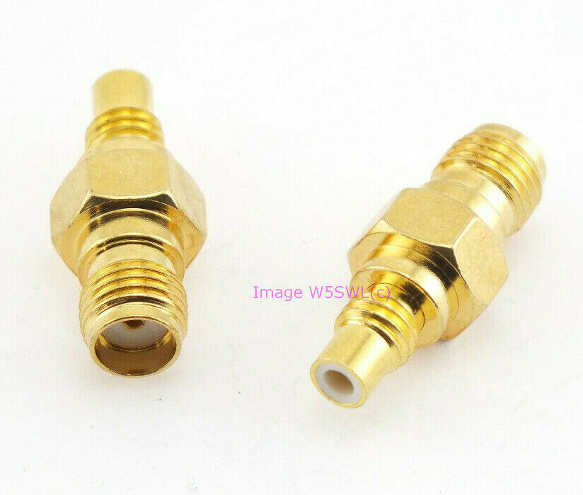 W5SWL Brand SMA Female to SMB Jack Coax Connector Adapter - Dave's Hobby Shop by W5SWL