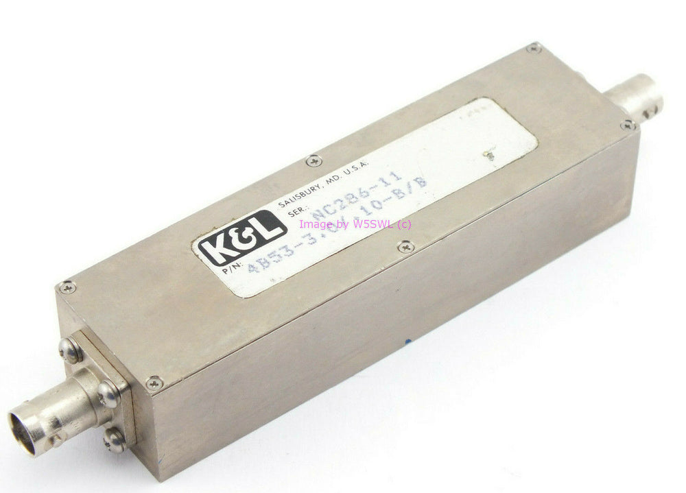 K&L Microwave 4B53-3.0/.1-B/B 3 MHz Filter Tested - Dave's Hobby Shop by W5SWL