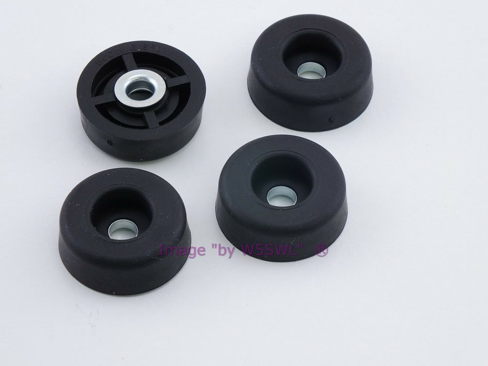Rubber Feet .312 Tall Steel Bushing Heath SB Series Sold Set of 4 - Dave's Hobby Shop by W5SWL