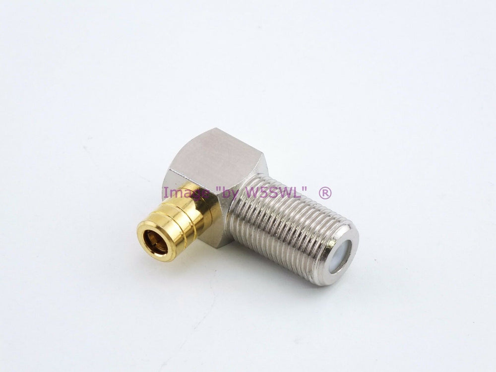 W5SWL Type F Female TV Connector to SMB Plug Coax Connector Adapter - Dave's Hobby Shop by W5SWL