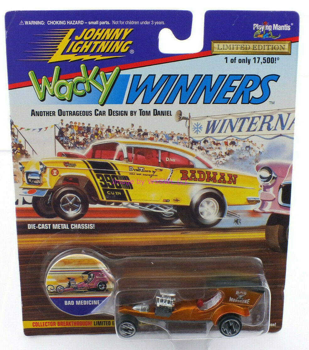 1996 Johnny Lightning Wacky Winners Bad Medicine Series 2 (bin173) - Dave's Hobby Shop by W5SWL