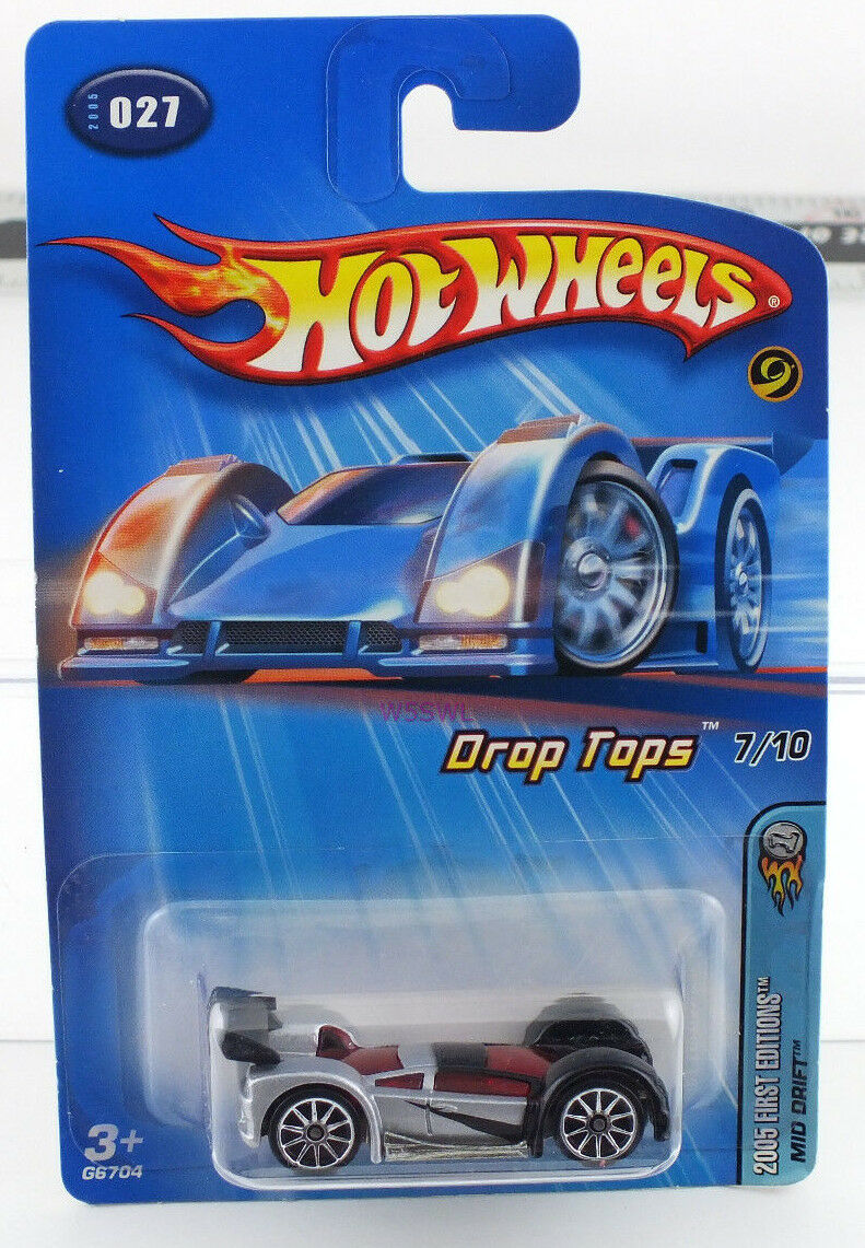 Hot Wheels 2005 First Ed 7/10 Drop Tops MID DRIFT MINT CAR FROM CASE - Dave's Hobby Shop by W5SWL