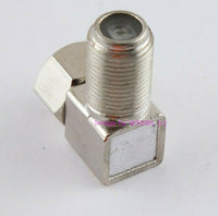 Load image into Gallery viewer, HEAVY DUTY Type F 90 Deg Right Angle  Elbow Male to Female for TV Cable Antenna - Dave's Hobby Shop by W5SWL
