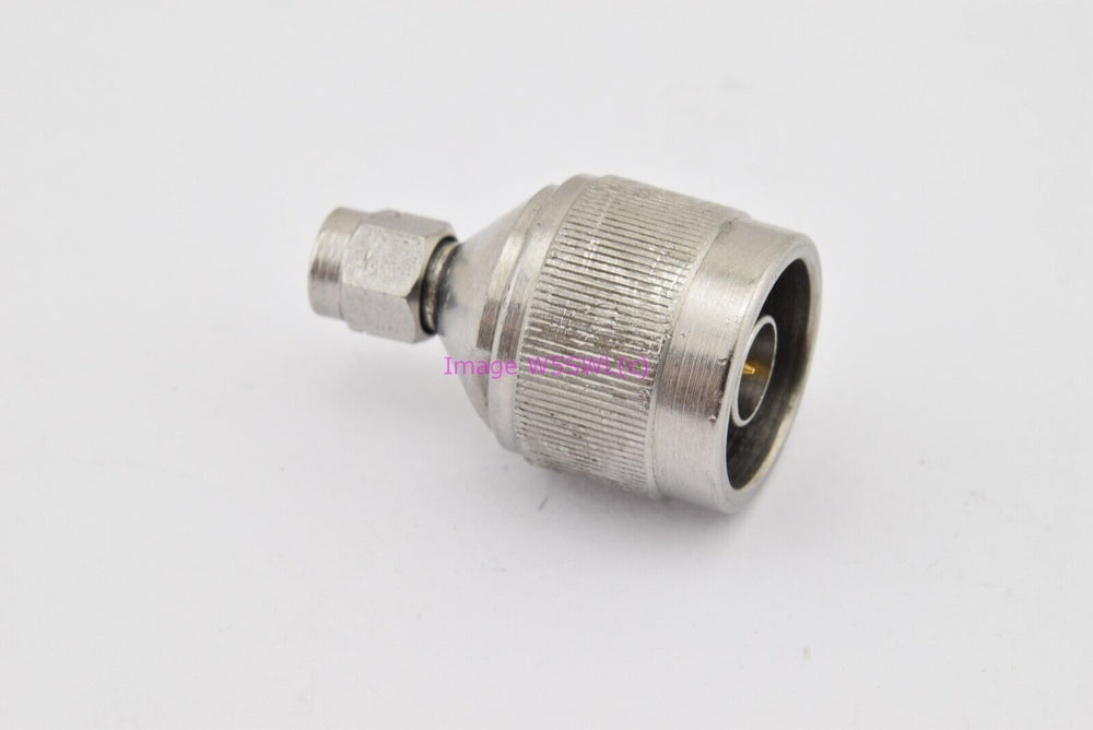 N Male to SMA Male RF Connector Adapter (bin73) - Dave's Hobby Shop by W5SWL