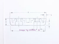 Load image into Gallery viewer, Rubber Feet .528&quot; Tall - Steel Bushing Set of 4 Rectangular - Dave&#39;s Hobby Shop by W5SWL
