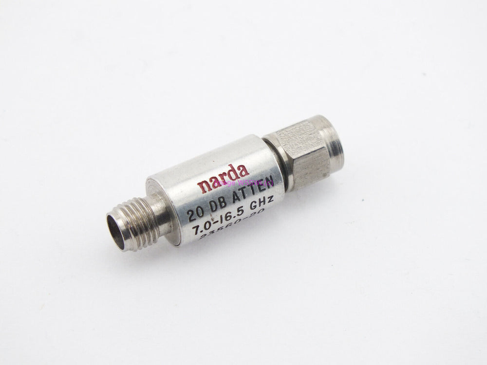 Narda SMA Attenuator 20dB 1W 7-16.5 GHz (bin01079) - Dave's Hobby Shop by W5SWL