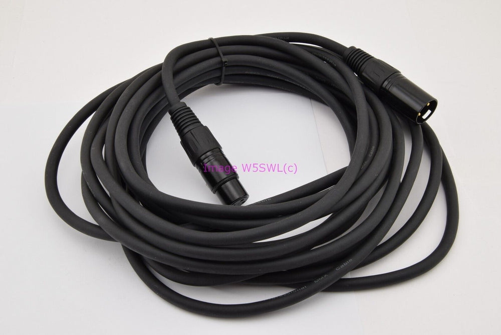 Professional DMX Cable XLR Male to XLR Female 25ft - Dave's Hobby Shop by W5SWL