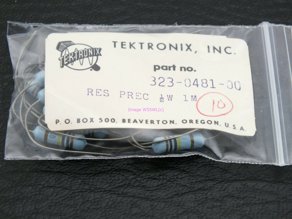 Tektronix 323-0481-00 Precision Resistor  Bag of 10pcs - Dave's Hobby Shop by W5SWL