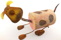 Load image into Gallery viewer, Unique Painted Metal Can Family Dog LED Lamp Holder - Dave&#39;s Hobby Shop by W5SWL
