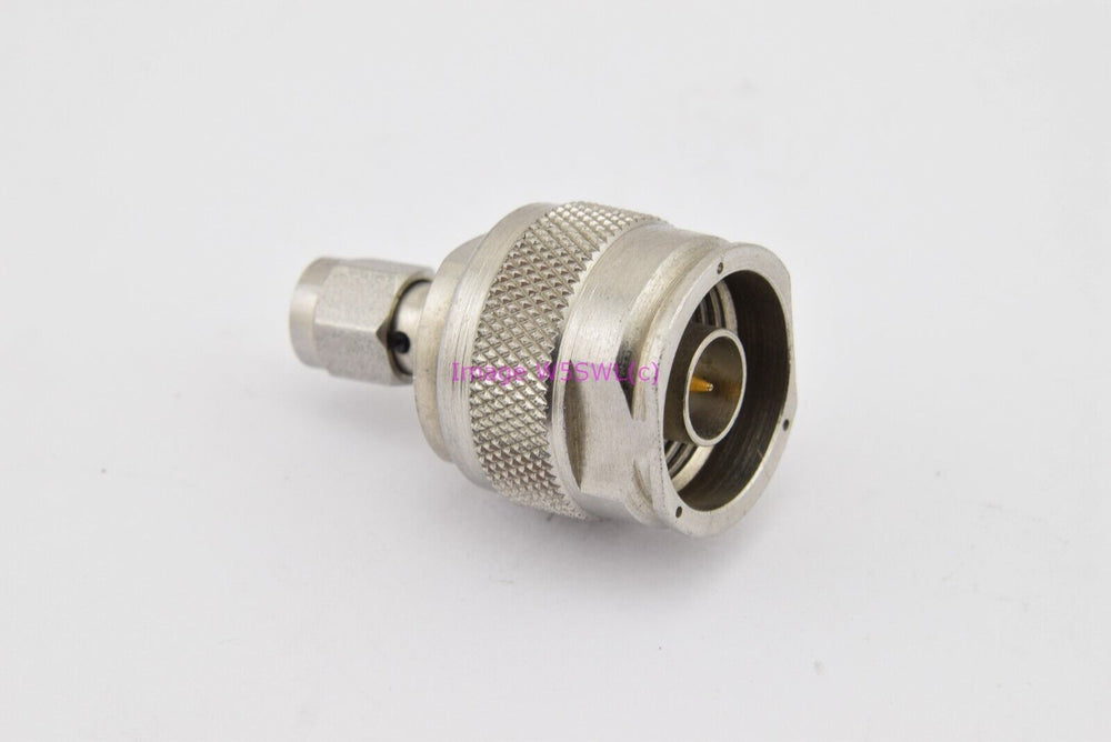 N Male to SMA Male RF Connector Adapter (bin19) - Dave's Hobby Shop by W5SWL