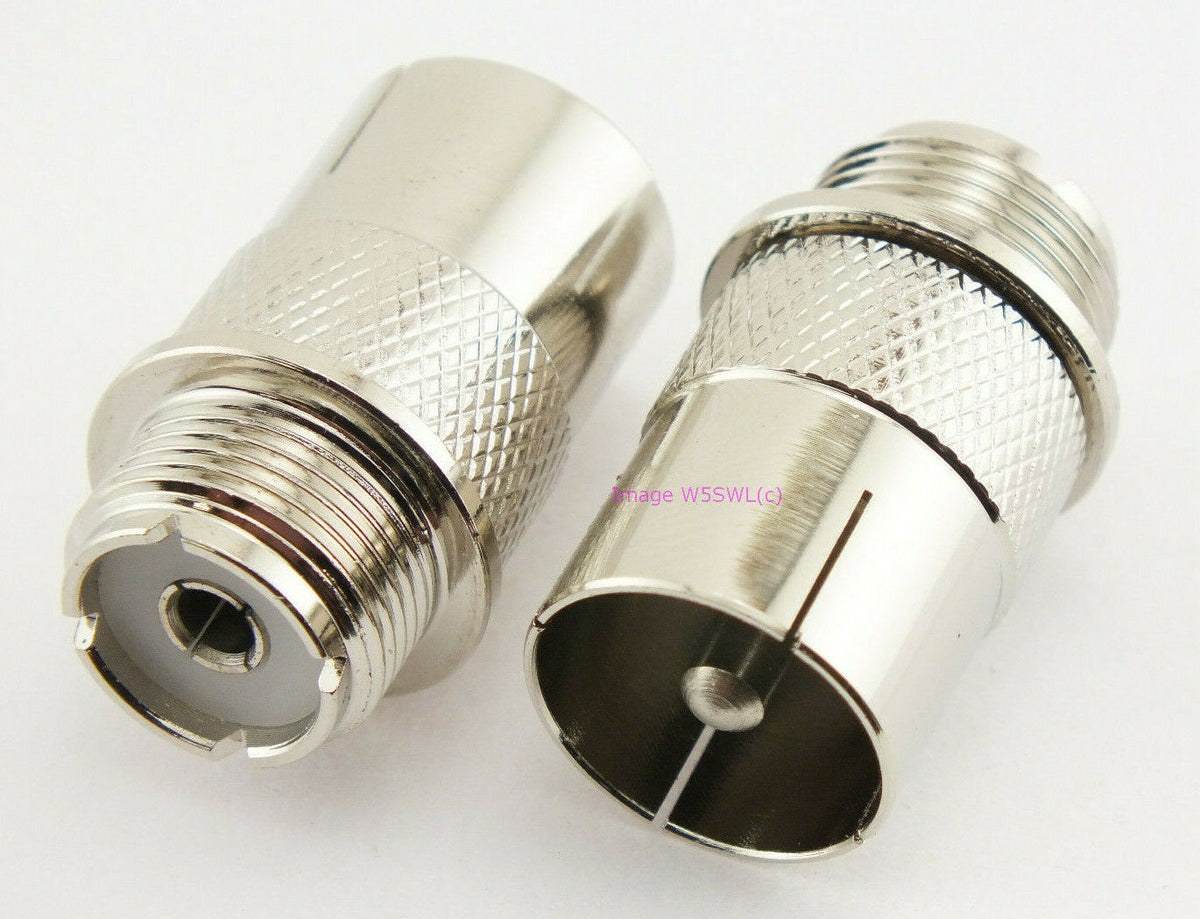 Workman KC-259 UHF Female to UHF Quick Slip-On Male Coax Connector Adapter - Dave's Hobby Shop by W5SWL