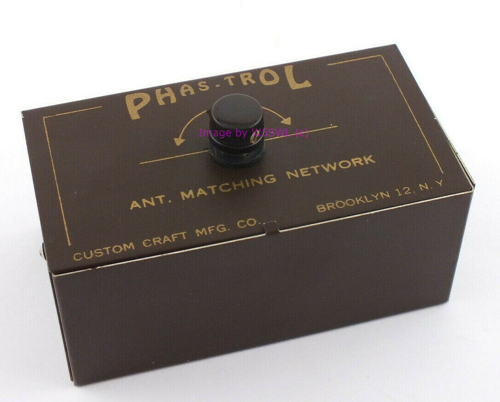 Custom Craft PHAS-TROL Antenna Matching Network  HAM Gadget - Dave's Hobby Shop by W5SWL