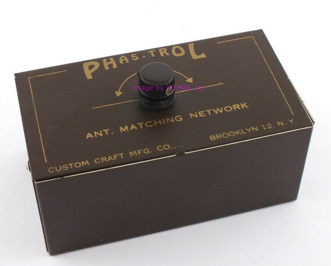 Custom Craft PHAS-TROL Antenna Matching Network  HAM Gadget - Dave's Hobby Shop by W5SWL