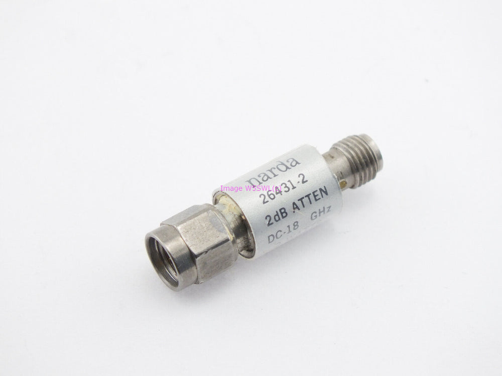 Narda SMA Attenuator 2dB 2W DC-18 GHz - Dave's Hobby Shop by W5SWL