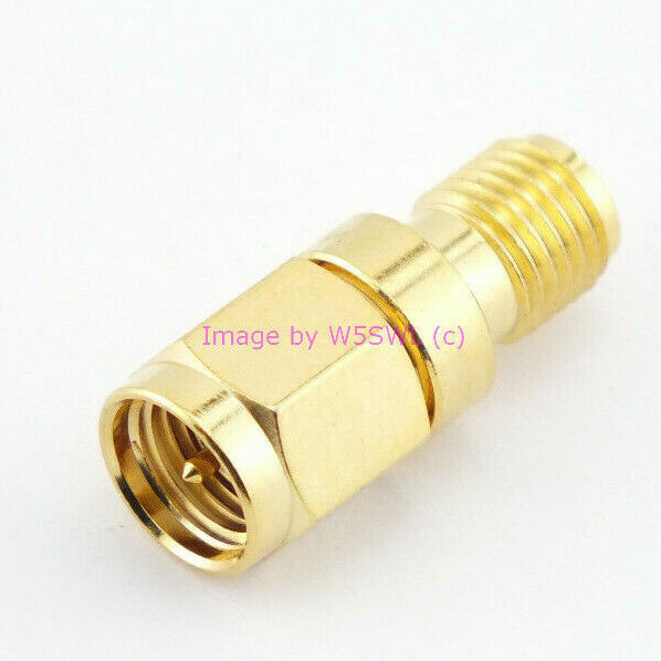 W5SWL Brand SMA Male to SMA Female Port Extender for Test EQ - Save Your Equipment - Dave's Hobby Shop by W5SWL