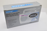 Load image into Gallery viewer, Sonnet 12 Band Hand Held Shortwave Radio Portable AC/DC with Clock/Alarm NOS - Dave&#39;s Hobby Shop by W5SWL
