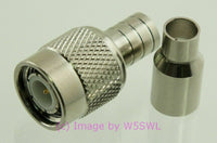 Load image into Gallery viewer, TNC Male Connector Quick Crimp for RG-58/U 2 Pack - Dave&#39;s Hobby Shop by W5SWL
