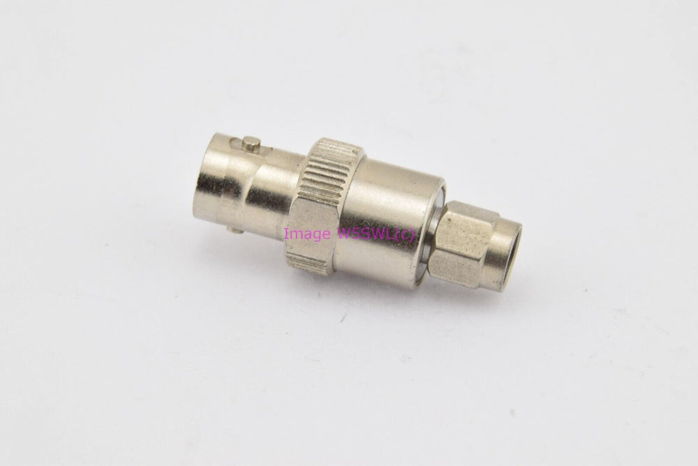 SMA Male to BNC Female Quality RF Connector Adapter (bin83) - Dave's Hobby Shop by W5SWL