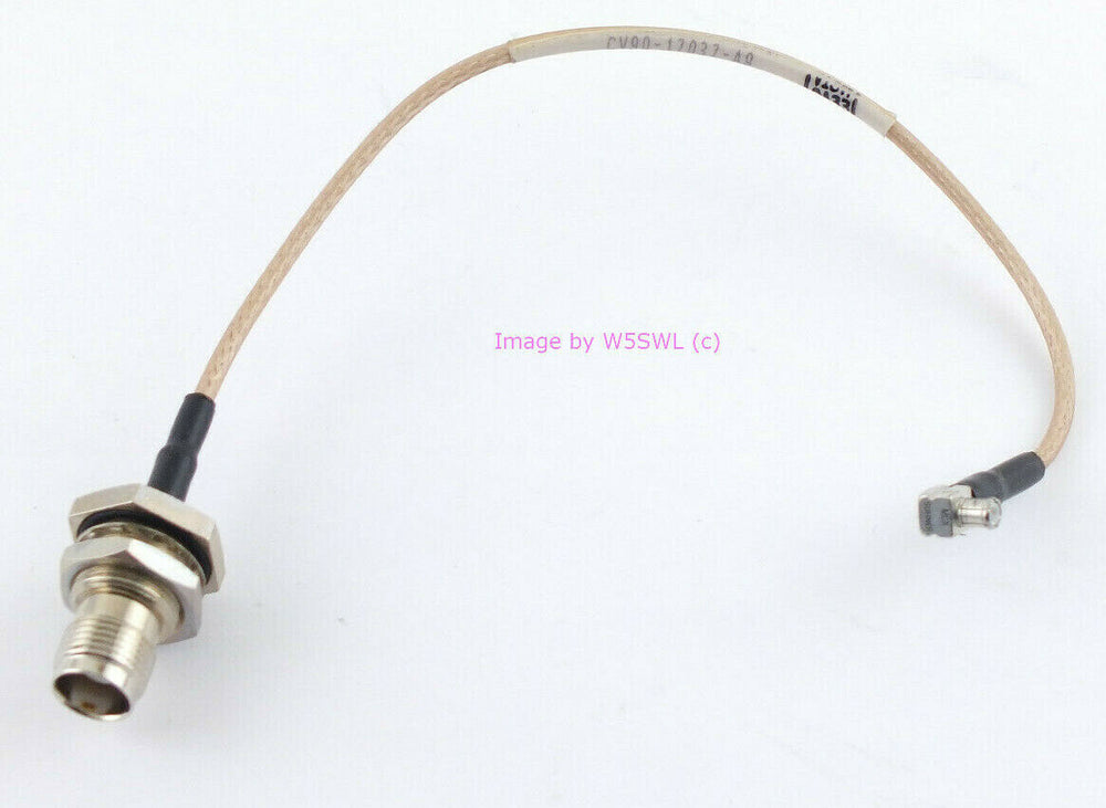 MCX RA Plug to TNC Female Chassis RG-316 9" Coax Jumper - Dave's Hobby Shop by W5SWL