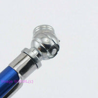 Load image into Gallery viewer, 6&quot; Tire Gauge 10-100 PSI Angled Foot With Clip and Air Release Nib - Dave&#39;s Hobby Shop by W5SWL
