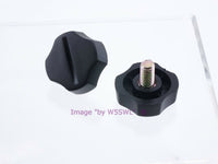 Load image into Gallery viewer, Knob 6 MM Plastic Grip - Set of 2 Radio and Speaker Mounting - Dave&#39;s Hobby Shop by W5SWL
