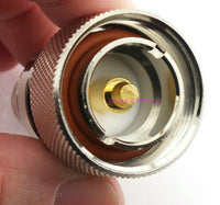 Load image into Gallery viewer, W5SWL Brand 7/16 DIN Male Crimp Connector LMR-600 Teflon &amp; Gold LPFM HI-Power HAM - Dave&#39;s Hobby Shop by W5SWL
