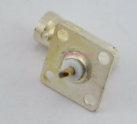 Load image into Gallery viewer, Amphenol BNC Female Right Angle Chassis 4-Hole Chassis Mount Connector - Dave's Hobby Shop by W5SWL
