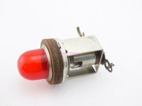Load image into Gallery viewer, Panel Mount Red Lamp Holder Assembly - Screw On Lens - Fits 1819 Bulb (bin22) - Dave&#39;s Hobby Shop by W5SWL
