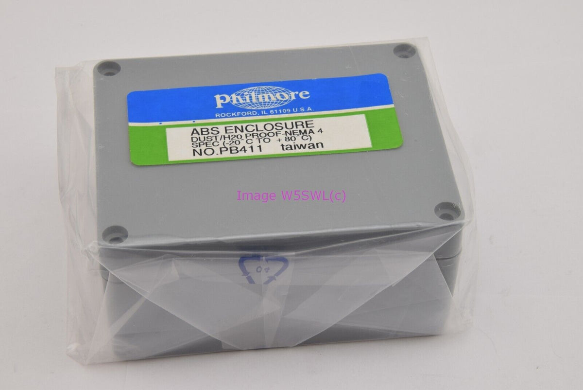 Philmore Project Box PB411 ABS Dust Water Proof 4.5" x 3.54" x 2.165" Nema 4 - Dave's Hobby Shop by W5SWL