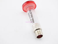 Load image into Gallery viewer, Panel Mount Red Lens Light Tube  - Ham Project Building - Dave&#39;s Hobby Shop by W5SWL
