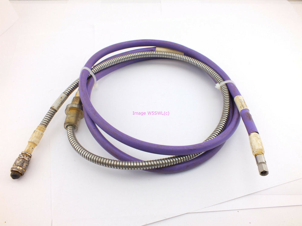 Armored Flex Jacketed TNC Male to SMA Male Coax Patch Cable Jumper (Bin90) - Dave's Hobby Shop by W5SWL