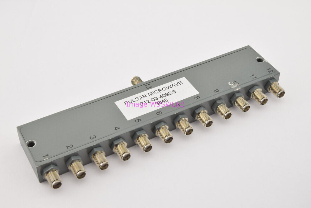 Pulsar Microwave P12-03-409SS 12way 1W SMA Power Divider 100-1000MHz - Dave's Hobby Shop by W5SWL