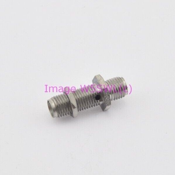 SMA Female to SMA Female Chassis Bulkhead Connector (bin9598) - Dave's Hobby Shop by W5SWL