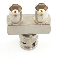 Load image into Gallery viewer, BNC TEE Male to Double Female Inline Design - Perfect For Use With Test Equipmen - Dave&#39;s Hobby Shop by W5SWL
