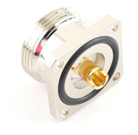 Load image into Gallery viewer, W5SWL Brand 7/16 DIN Connector Female Chassis Mount up to LMR-600 Size Solder Cup - Dave's Hobby Shop by W5SWL
