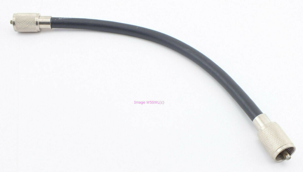1ft RG-213 PL-259 to PL-259 Coax Jumper Patch Cable Ham Radio CB 2-Way - Dave's Hobby Shop by W5SWL