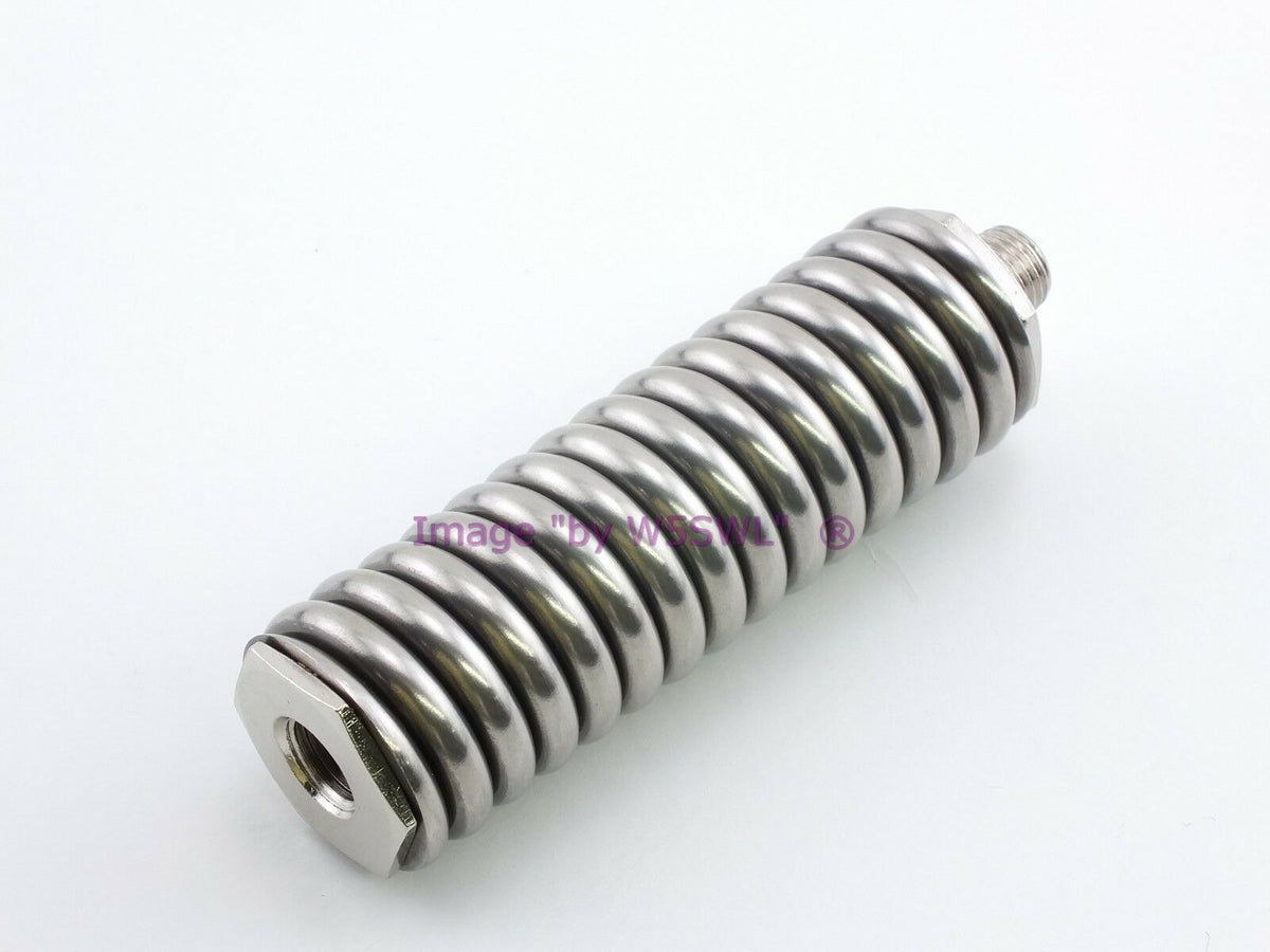 Heavy Duty  3/8-24 Threaded Spring - Fits up to 80" Ham Antenna - Dave's Hobby Shop by W5SWL