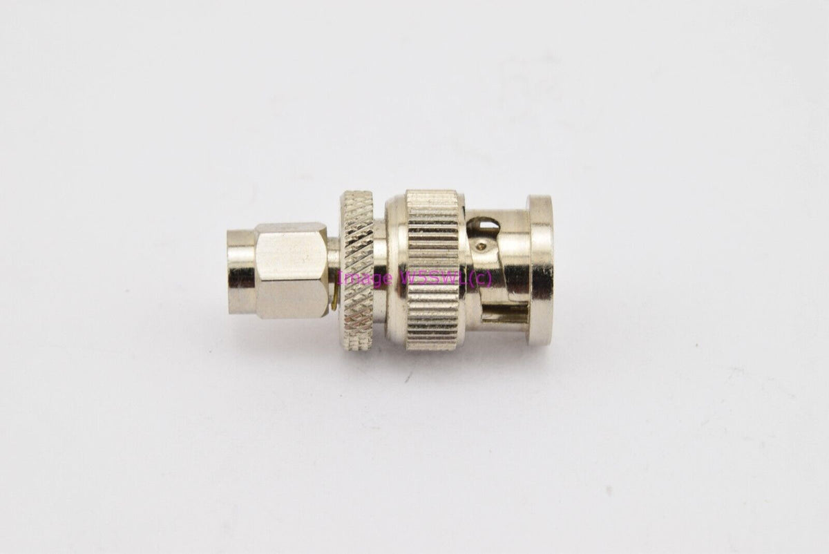 BNC Male to SMA Male RF Connector Adapter (bin87) - Dave's Hobby Shop by W5SWL