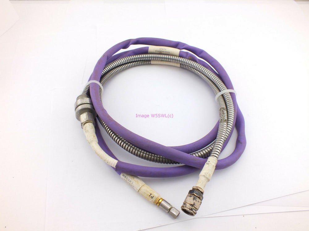 Armored Flex Jacketed TNC Male to SMA Male Coax Patch Cable Jumper (Bin89) - Dave's Hobby Shop by W5SWL