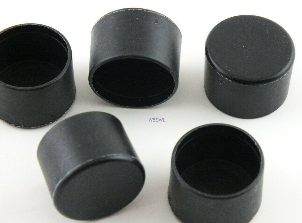 Antenna Tubing Rigid Plastic 7/8" ID Caps Black 19/32" Long 5PK - Dave's Hobby Shop by W5SWL