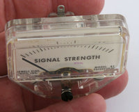 Load image into Gallery viewer, Jewell Model 81 Signal Strength Panel Meter New - Dave's Hobby Shop by W5SWL
