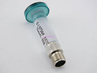 Load image into Gallery viewer, Panel Mount Turquoise (Green) Lens Light Tube  - Ham Project Building - Dave&#39;s Hobby Shop by W5SWL
