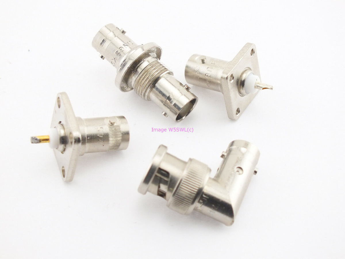 4pc BNC Connector Adapter LOT - Dave's Hobby Shop by W5SWL