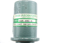 Load image into Gallery viewer, Sage Laboratories SAM 490 E DC-12Ghz SP4T Remote Rotary RF Switch - Dave's Hobby Shop by W5SWL
