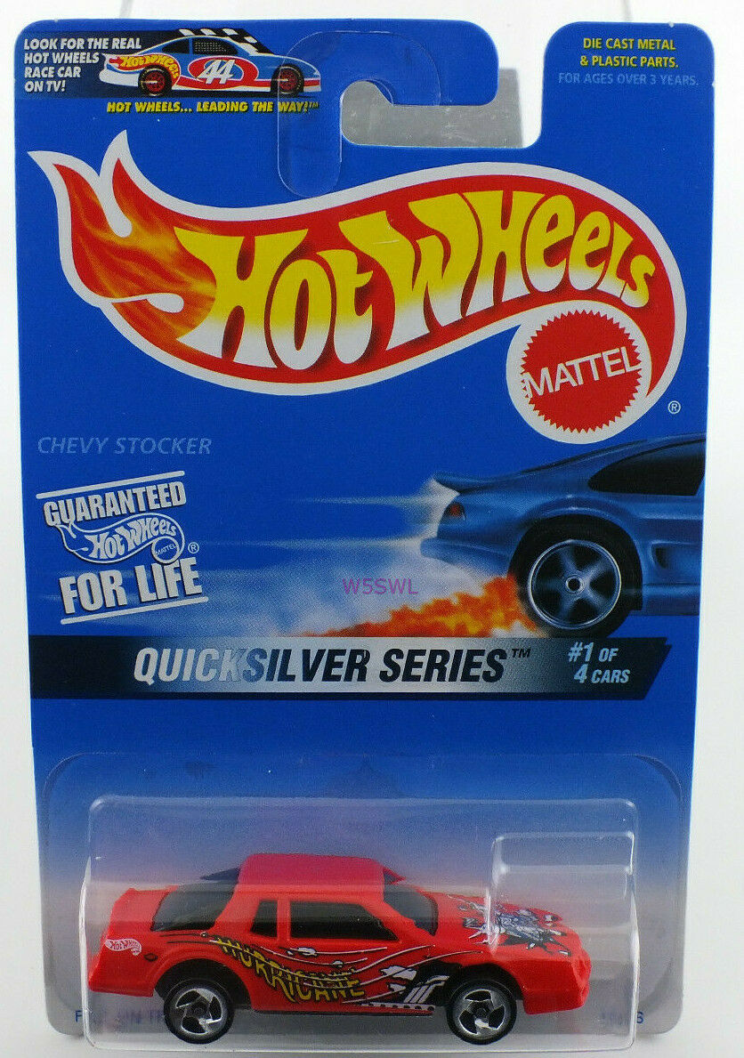 Hot Wheels 1996 QuickSilver Series #1 Chevy Stocker - FROM DEALERS CASE - Dave's Hobby Shop by W5SWL
