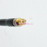 Load image into Gallery viewer, (1) MCX Plug to Right Angle SMA Male RG-316 12&quot; Coax Jumper - Dave&#39;s Hobby Shop by W5SWL
