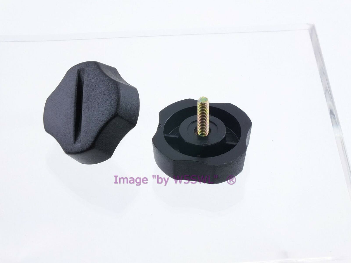 Knob 3 MM Plastic Grip - Set of 2 Radio and Speaker Mounting - Dave's Hobby Shop by W5SWL