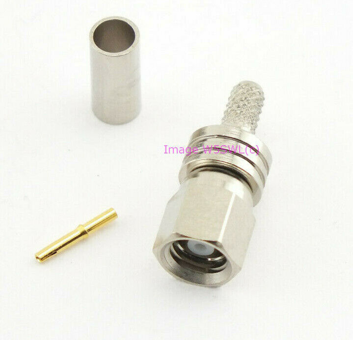 W5SWL Brand SMC Plug Crimp Connector for RG-174 LMR-100 - Dave's Hobby Shop by W5SWL
